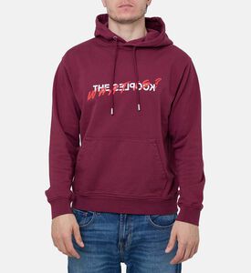 سويت شيرت قطن بطبعة وات إذ