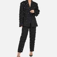 Swarovski Canvas Blazer Jacket