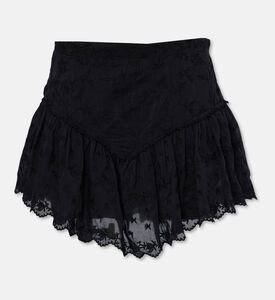 Isabel Marant Tiered Floral Mini Short Skirt, Packshot View