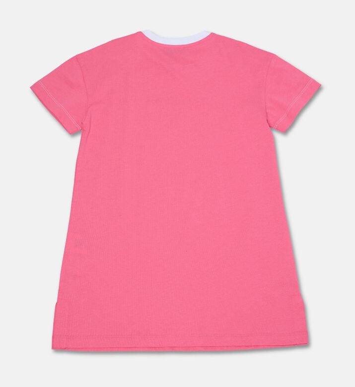 Front Logo-print Short-sleeve Dress