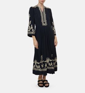Isabel Marant Feliana Embroidered Dress, Model View