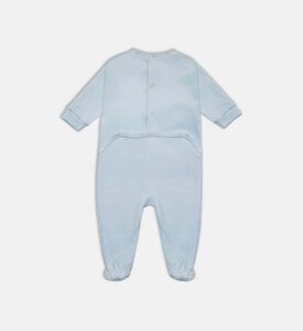 بيجامة قطن عضوي بزخارف أرنب