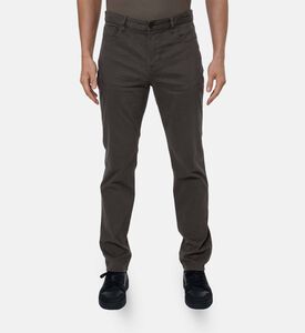 Vince Cotton 5-pockets Pants, Dark-green, 34, Model View