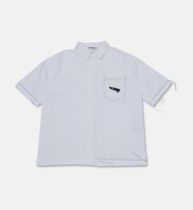 M S G M Logo-embroidery Button Closure Shirt, Packshot View