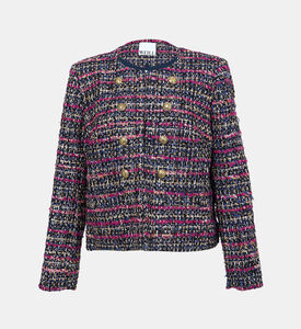 جاكيت قصير تويد