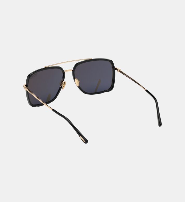 Acetate Pilot Frame Sunglasses 60
