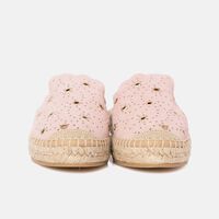 Black Jute Sole Mules