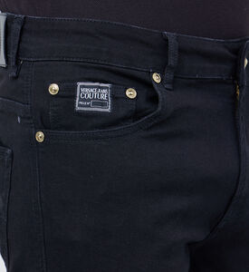 بنطال جينز دندي ضيق من القطن