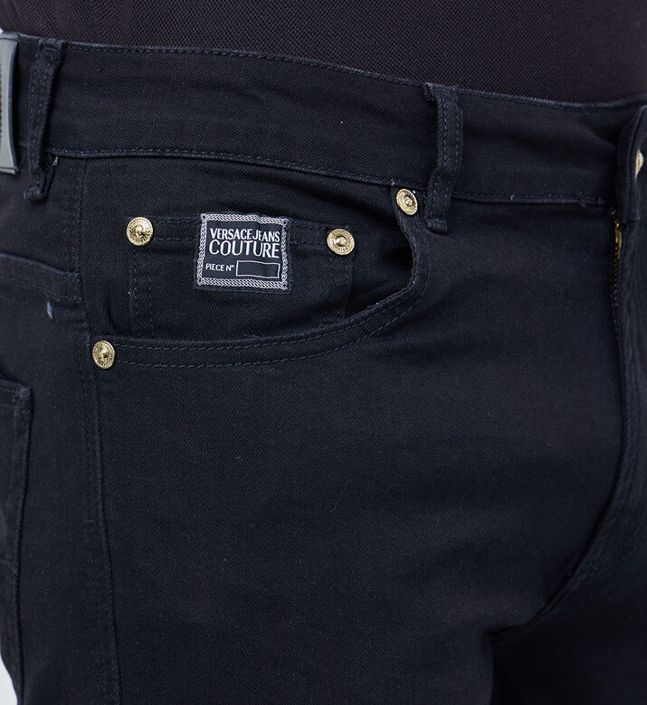 بنطال جينز دندي ضيق من القطن