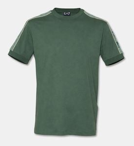 EA7 Short-sleeve Crewneck T-shirt, Green, L, Packshot View