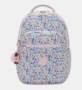 Kipling Digi Flower Laptop Backpack, Packshot View