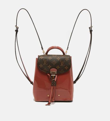 Louis Vuitton Monogram Canvas Leather Hot Springs Backpack Preowned