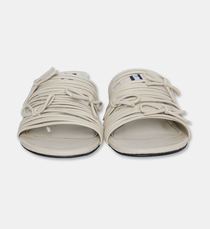 Alohas Viva Slip-on Sabot Mules, Cream, Eu-37, Packshot View