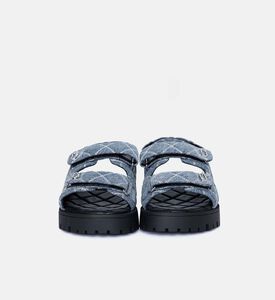 The Quilted Denim Sunny Sandals