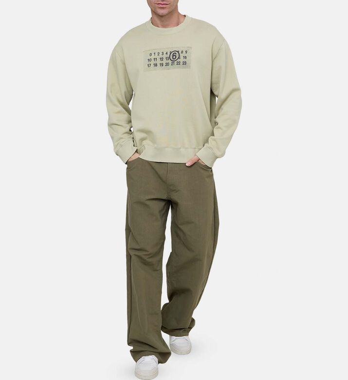 Wide-leg 5-pockets Denim Pants Wide-leg 5-pockets Denim Pants