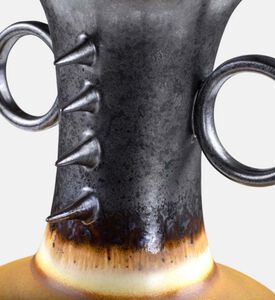 مزهرية برونزية من خشب داتوجا