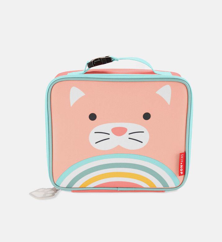 Cat-print Zoo Lunch Bag