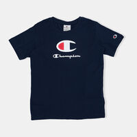 Embroidered Logo Crewneck T-shirt