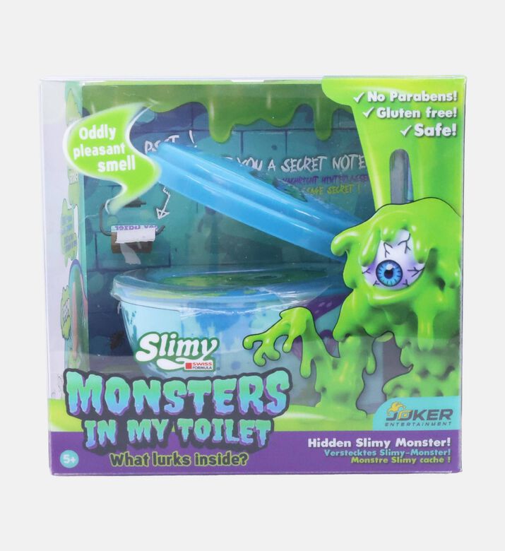 Slimy Monster Toilet Slime Playset, Packshot View