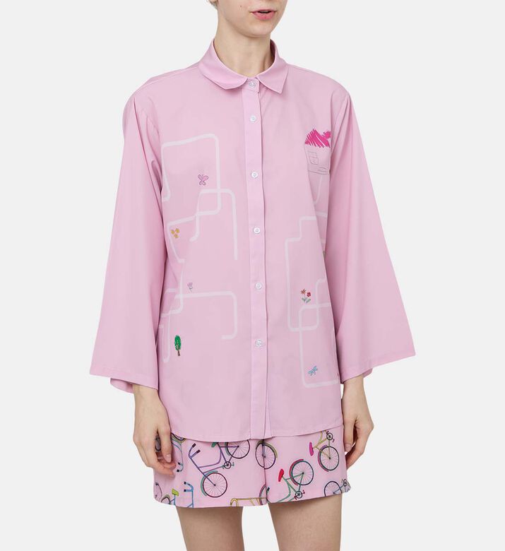 Bicycle Design Long-sleeve Shirt