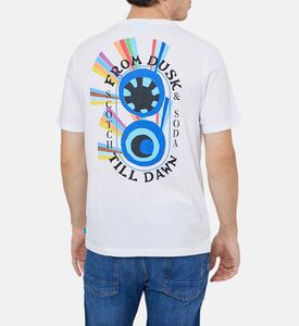 الموسيقى الفنية المطبوعة تي شيرت