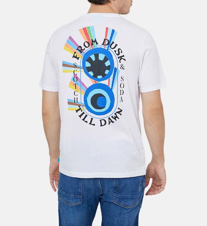 الموسيقى الفنية المطبوعة تي شيرت