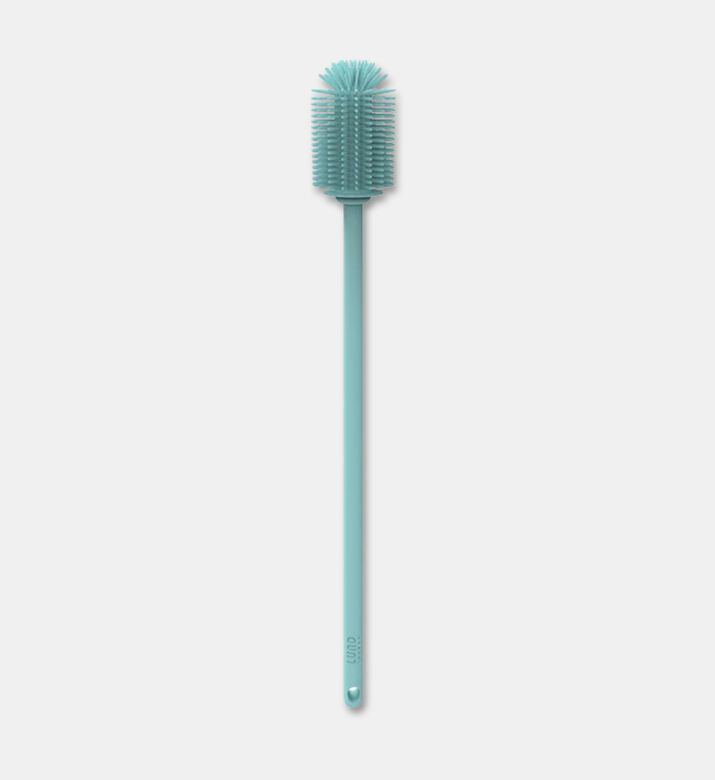 Lund London Silicone Bottle Cleaning Brush, Light-blue, Packshot View