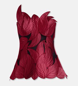 Savanna Top Grandeur, Burgundy, L, Packshot View