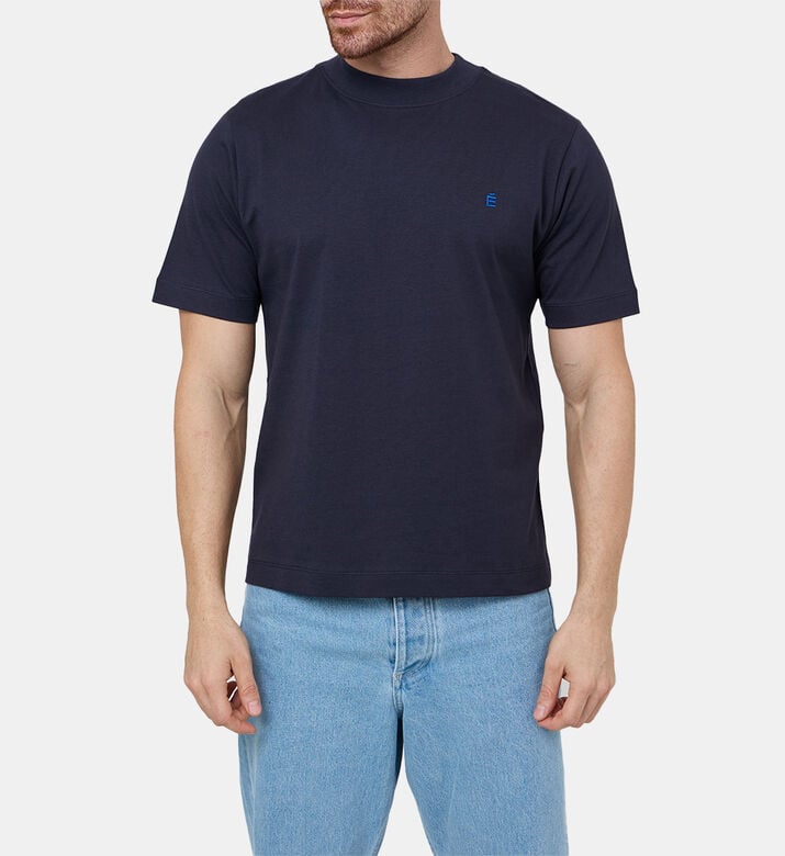 Crew-neck Cotton T-shirt