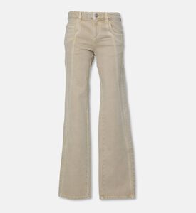 Isabel Marant Vintage Tint Flare-leg Jeans, Taupe, 42, Packshot View
