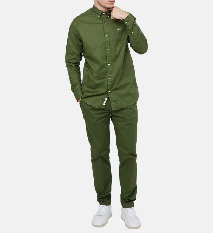 Essential Solid Oxford Shirt