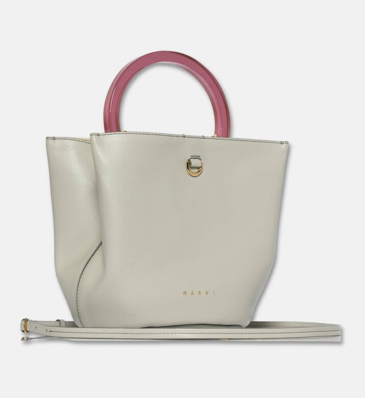 Marni Magnetic Closure Top Handle Bag, Grey, Packshot View