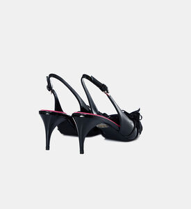 Bow Patent Leather Med Heel Pumps Bow Patent Leather Med Heel Pumps