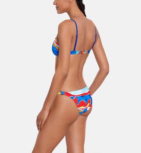 Triangle Printed Bikini Top