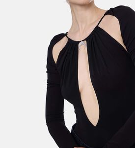 Marine Serre Top Twisted, Model View Marine Serre Top Twisted, Model View