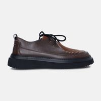Leather Two-tone Loafers