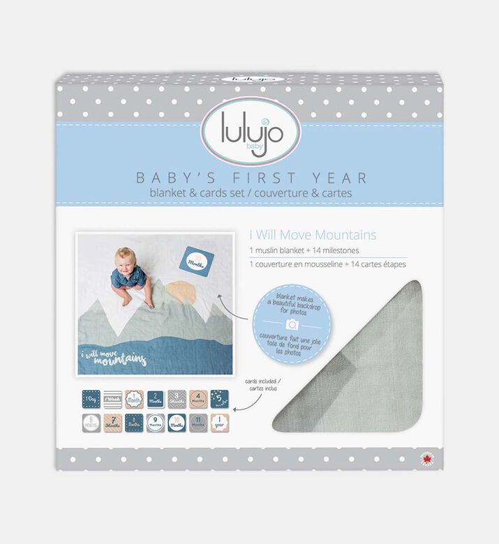 Lulujo Blanket Move Mountains, Packshot View