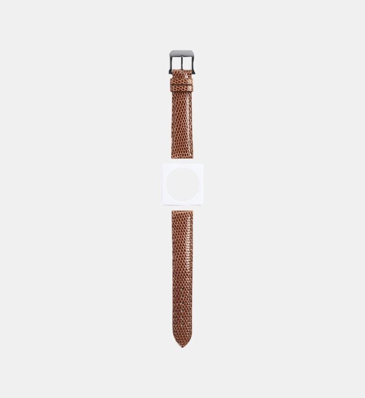 Camille Fournet Shiny Lizard Watch Strap, Packshot View
