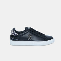Rc Monogram Snakeskin Low-top Sneakers