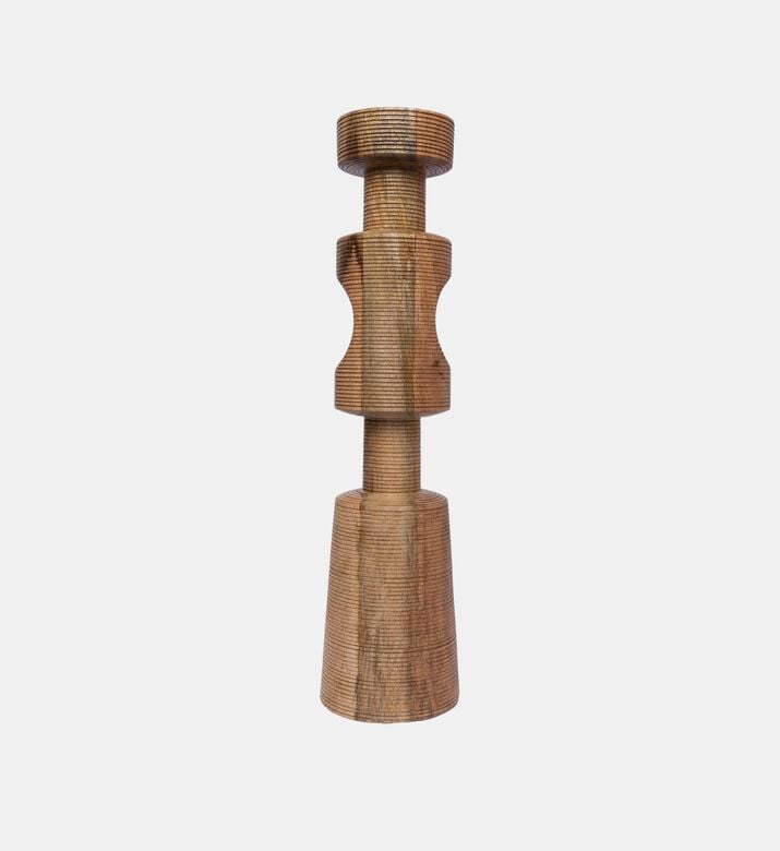Exumas Wood Candle Holder 12x50.5 Cm Exumas Wood Candle Holder 12x50.5 Cm