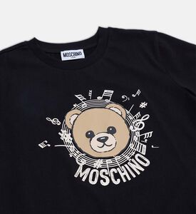 Moschino BKT Teddy Bear Graphic T-shirt, Black, 10y, Packshot View