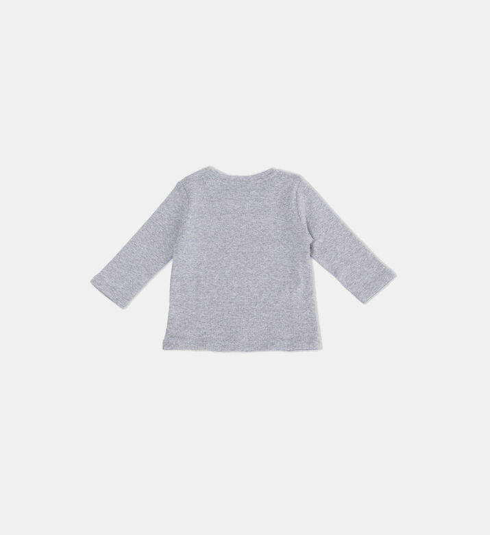 قميص كالفن قطن بأكمام طويلة