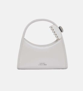 حقيبة كروس بودي بمقبض جلد بمشبك شعر