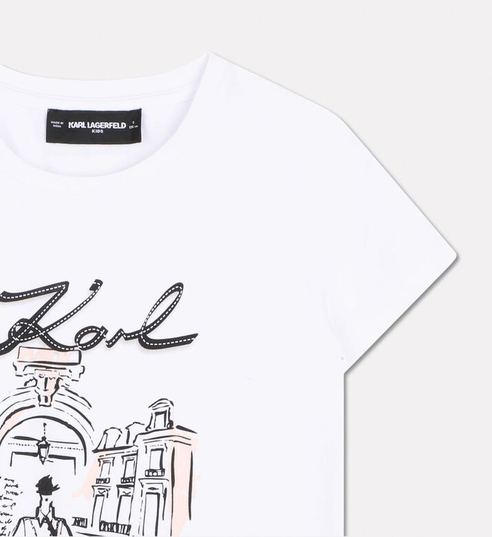 Karl Lagerfeld Sketch Graphic T-shirt, Packshot View