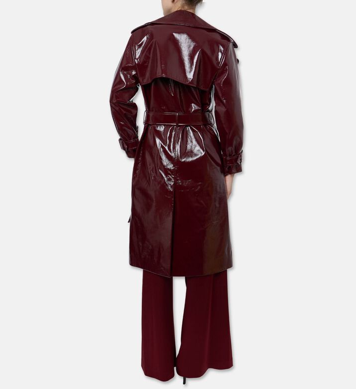 Alice and Olivia Nevada High-gloss Coat, Model View