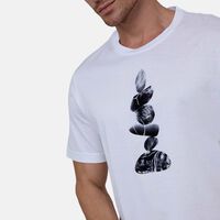 Cotton Printed Crewneck Short-sleeve T-shirt