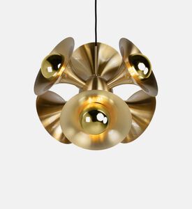 Versmissen Jazz Brass 6-bulb Lamp, Yellow, Packshot View