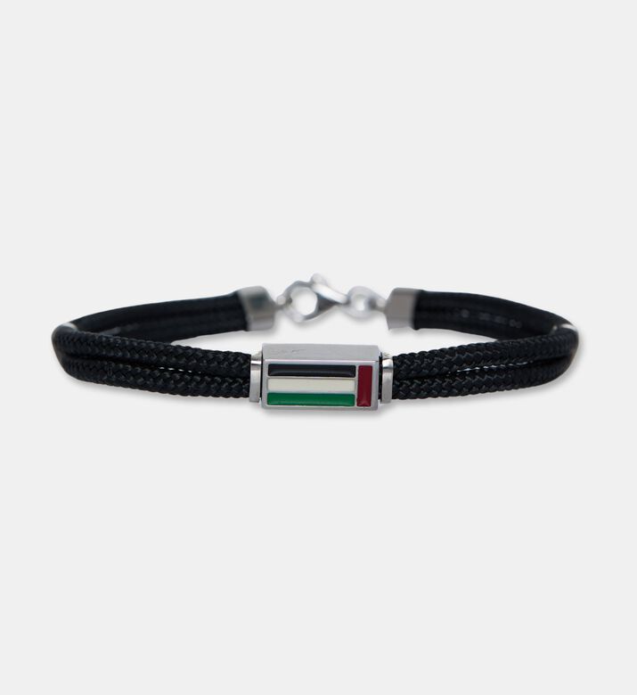 Nomination United Arab Emirates Cord Steel Enamel Bracelet, Packshot View