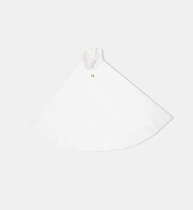 Girl Eco-leather Logo Dress