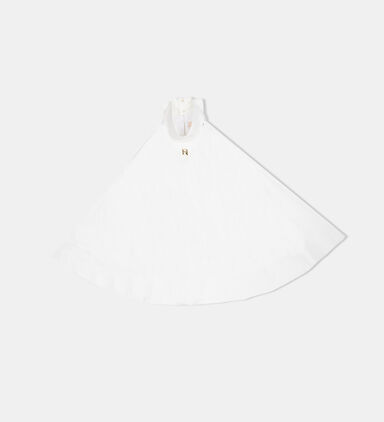 Girl Eco-leather Logo Dress